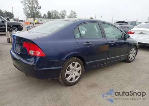 2007 Honda Civic Lx из США, поврежденный, VIN 1HGFA16517L069242